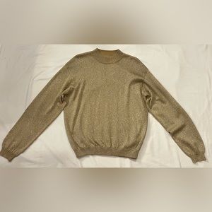 Workshop Fenn Wright & Manson Vintage Gold Sparkle Sweater